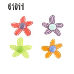 61011 FLOWERS MAGNET