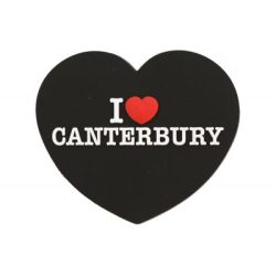 I LOVE CANTBURY PVC MAGNET