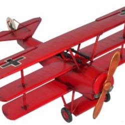 METAL ART RED BARON TRI-PLANE