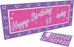 PC299616 GIANT BANNER PINK