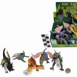 5 ASSORTED DINOSAUR MONSTER