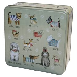 DOGS IN JUMPERS TIN 160g ASSTD BISCUITS
