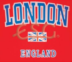 RED LONDON T-SHIRT – SMALL