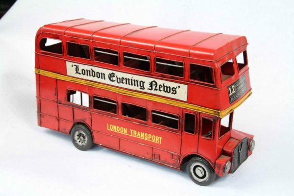 METAL ART ROUTEMASTER BUS