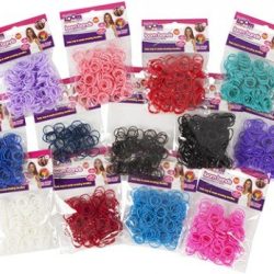 LOOM BANDS – 12 ASSTD COLOURS – 300