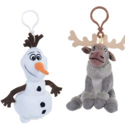 FROZEN PLUSH BAG CLIPS SVEN ONLY