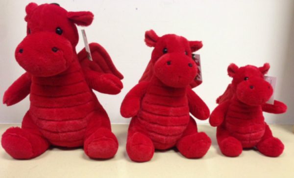 WALES PLUSH DRAGON MEDIUM