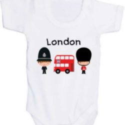 London Guard/Police/Bus Baby Grow 6-12