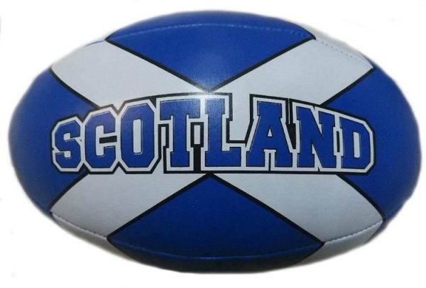 MINI RUGBY BALL SALTIRE