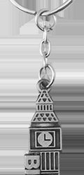 BIG BEN PEWTER KEYRING