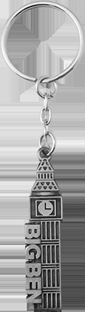 BIG BEN PEWTER KEYRING