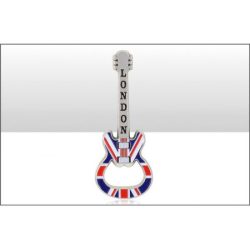 London UJ Guitar Bottle Opener Magnet