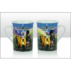 Highland Piper & Coo Lippy Mug