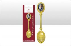 John Swannell Queen Ornamental Teaspoon