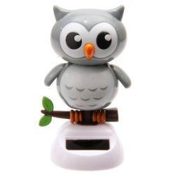 Cute Big Eyed Owl Solar Pal