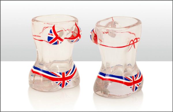 UNION JACK BIKINI SHOTGLASS