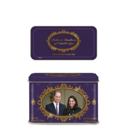 Duke & Duchess of Cambridge 40 Teabag Tin