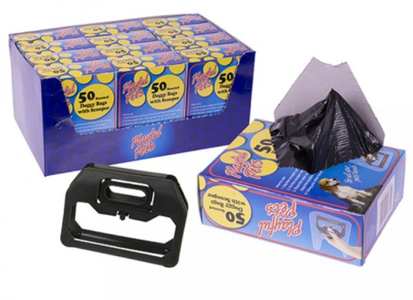 SET OF 50 SCENTED DOGGY BAGS