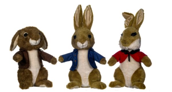 8'' PETER RABBIT PLUSH 3 ASST