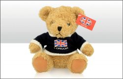 London 20cm UJ Jumper Soft Toy Bear