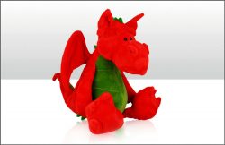 Wales Dragon Soft Toy 25cm