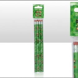 Multi Leprechaun Pencil Set of 4