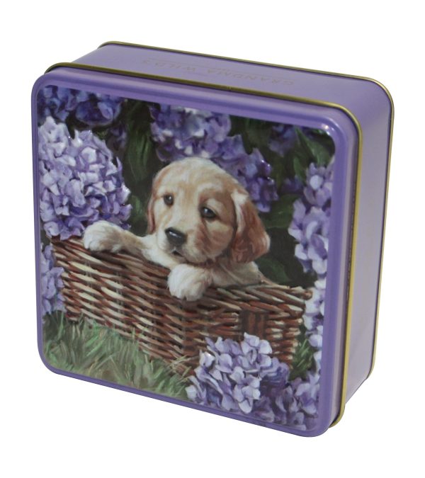PUPPY TIN SHORTBREAD 100g