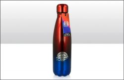 500ml Metal Drinks Bottle London Red & Blue