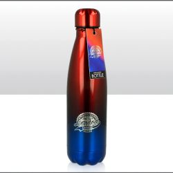 500ml Metal Drinks Bottle London Red & Blue