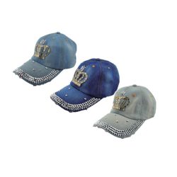 Bling Crown Baseball Cap