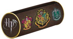 Harry Potter Crests Barrel Pencil Case