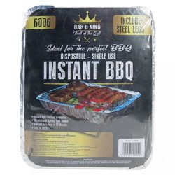 INSTANT BBQ DISPOSBALE 600G