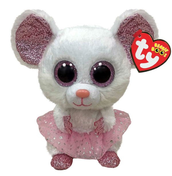 TY BEANIE BOO - NINA MOUSE WITH TUTU