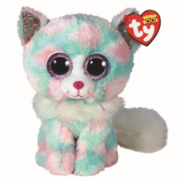 TY BEANIE BOO - OPAL PASTEL CAT