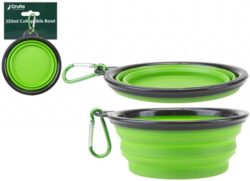 CRUFTS COLLAPSIBLE 350ML PET BOWL W/HOOK W/HANGING CARD