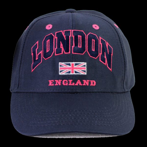 London UJ Harvard - Navy/Pink - Cap