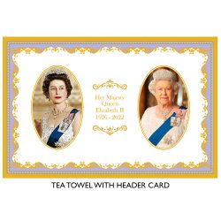 HM QUEEN ELIZABETH II TEATOWEL