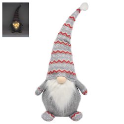 XMAS LIGHT UP GONK GREY 70cm