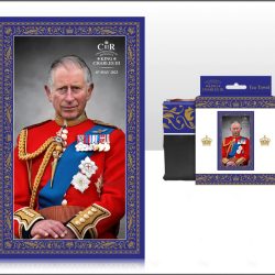 KING CHARLES III CORONATION TEA TOWEL