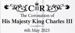 KING CHARLES III CORONATION FOIL MAGNET