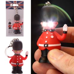 LIGHT UP & SOUND KEYRING GUARDSMAN