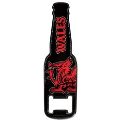 WALES BOTTLE SHAPE MAG/BOP BLACK DRAGON