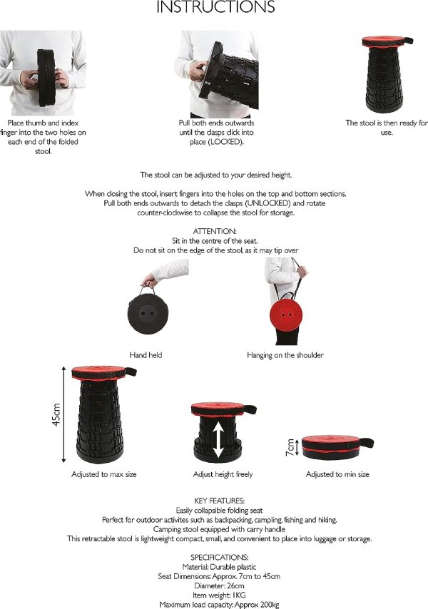TELESCOPIC STOOL CAMOUFLAGE - Image 3