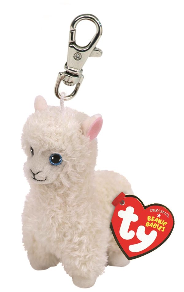 TY BEANIE BABIES CLIP - LILY LLAMA