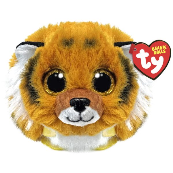 TY BEANIE BALLS - CLAWSBY TIGER - 7cm
