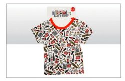 Lovable London Baby T-Shirt 6-12 months