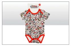 Lovable London Baby Bodysuit 12-18 months