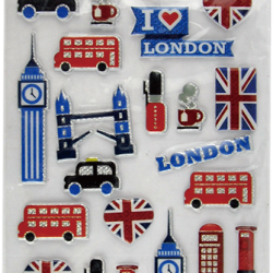 LONDON STICKER SET