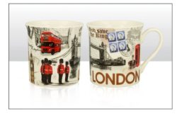 London Collage Regal Mug