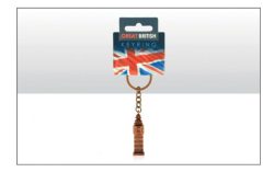 Big Ben Bronze Metal Keyring